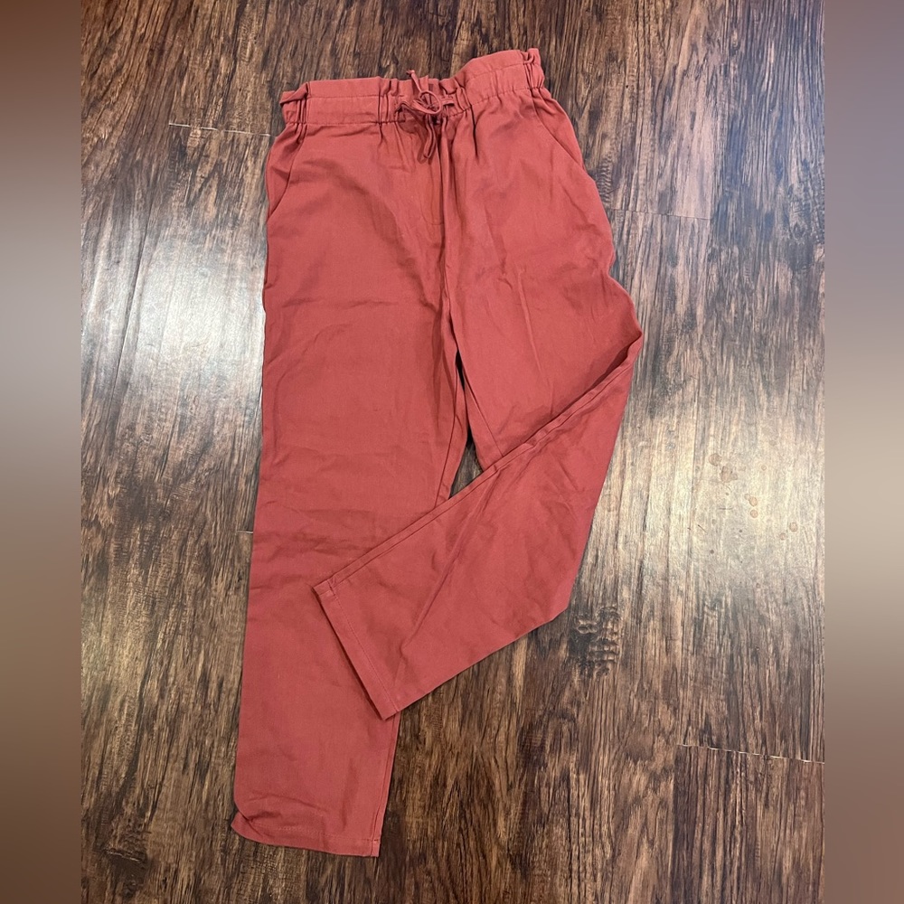 Roolee paper bag pants. NWT